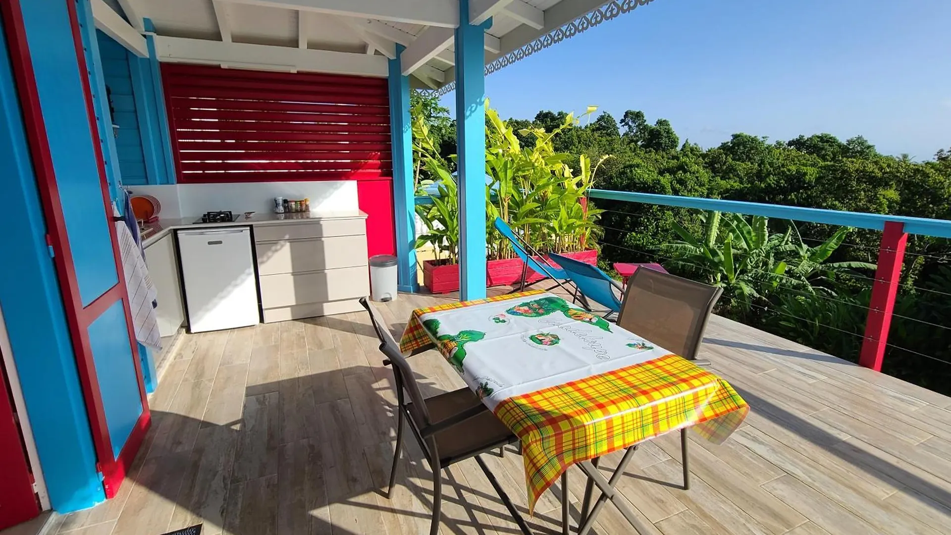 Pipirite Chantant - Studios Vue Mer Sainte-Rose 0*,  Guadeloupe